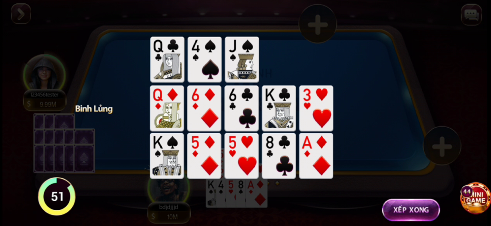 PHDream Online Casino App - Game Lobby Interface